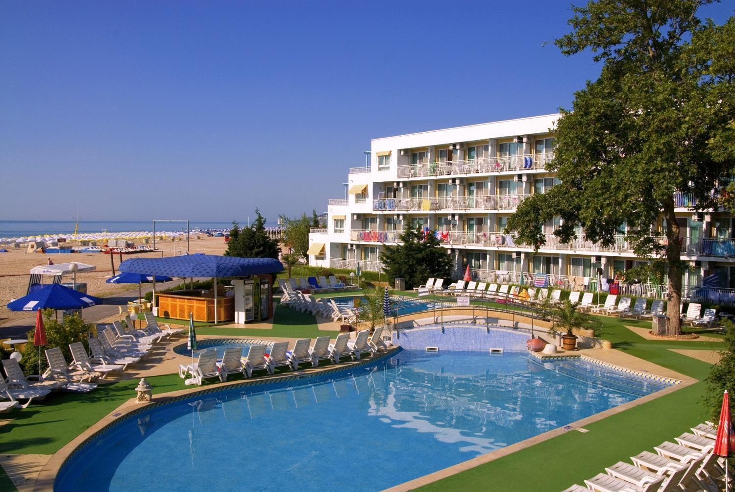Kaliopa Hotel Albena Bagian luar foto